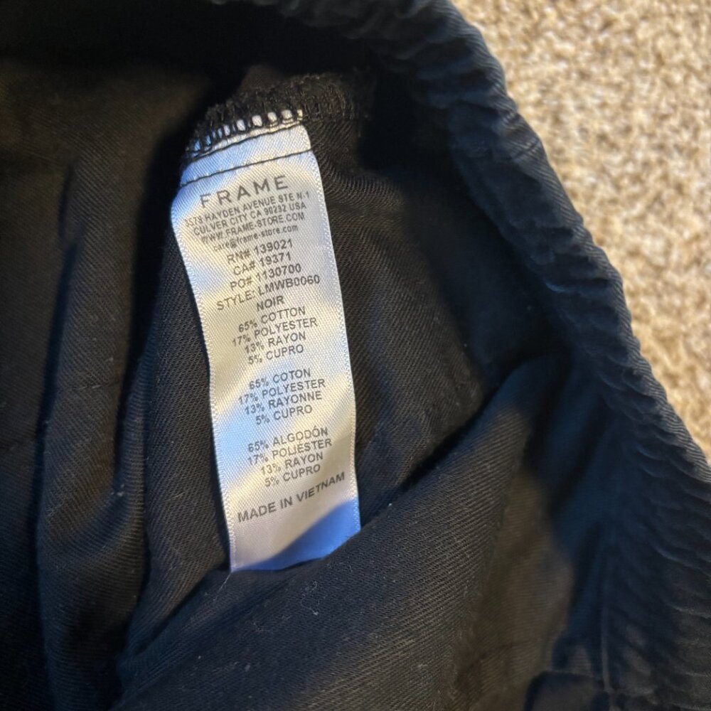 Frame Denim Men's Pants Drawstring - Picture 3 of 4